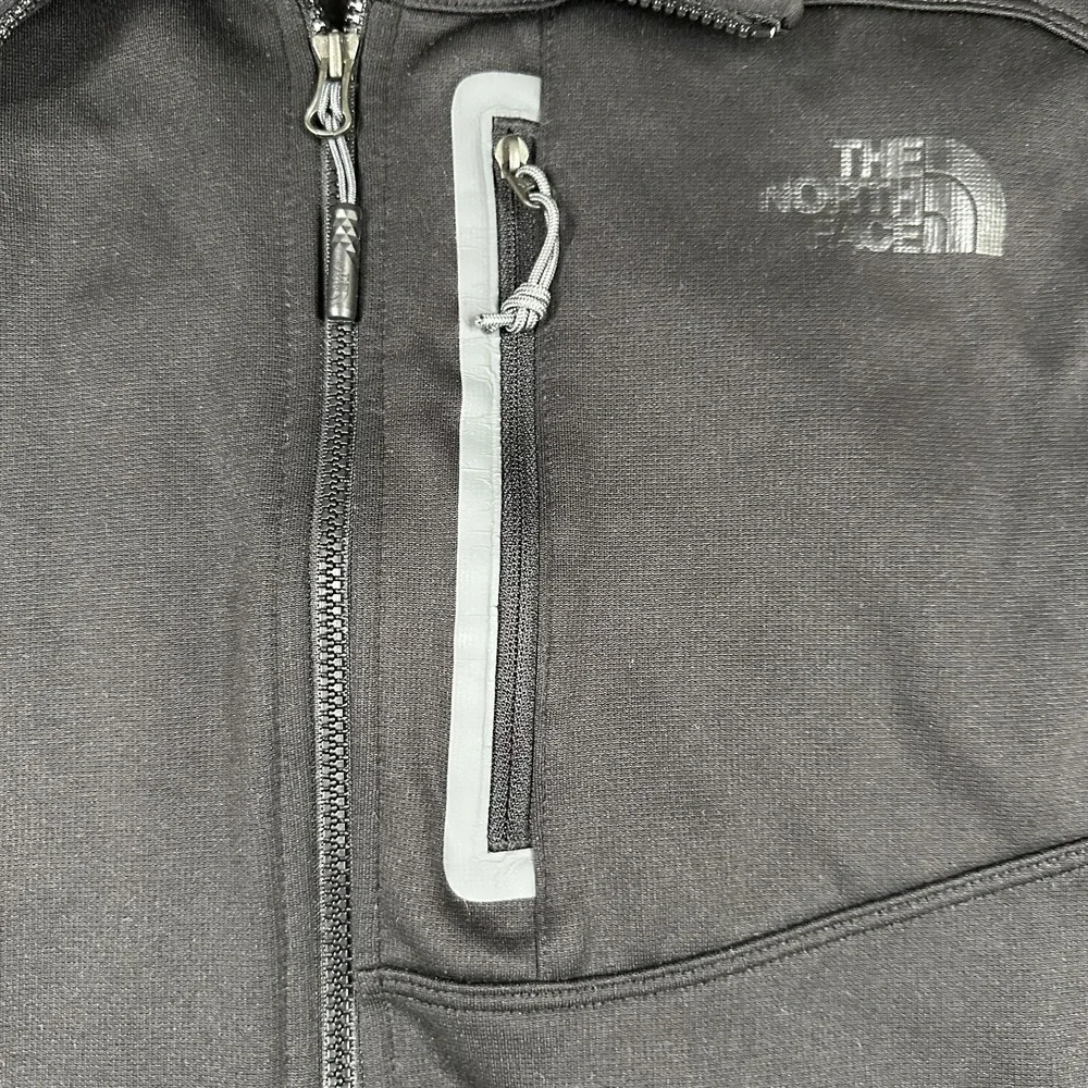 The North Face Pullover Mens 2XL Black 1/4 Zip Mock Neck Fleece Stretch CUGO